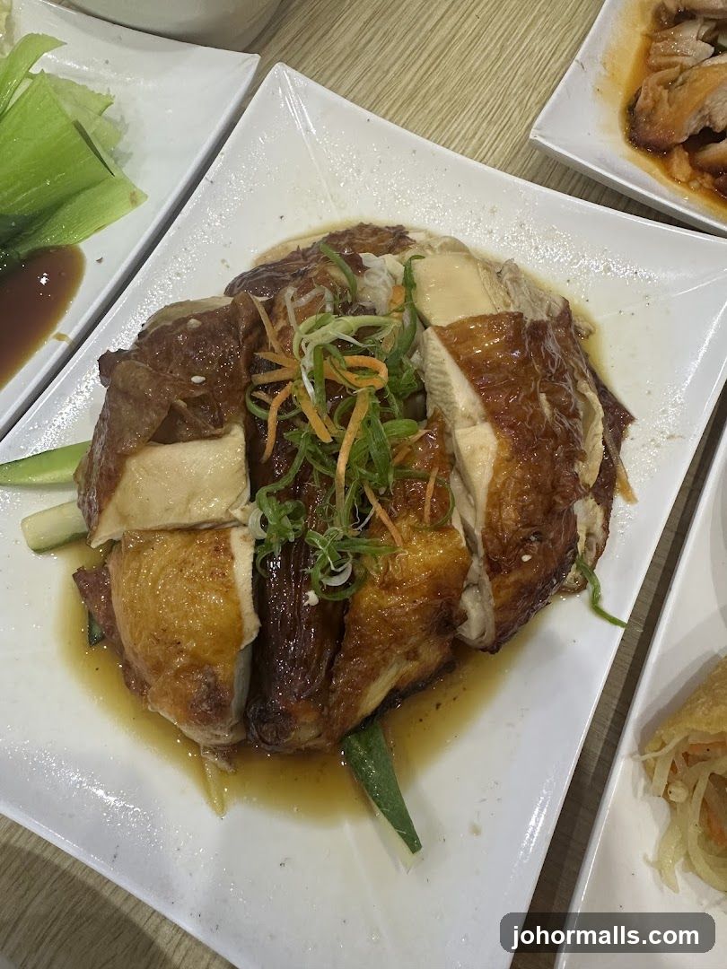Dish served at restaurant