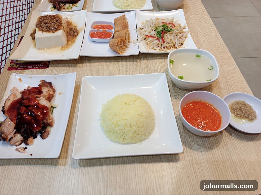 Table of Food Items
