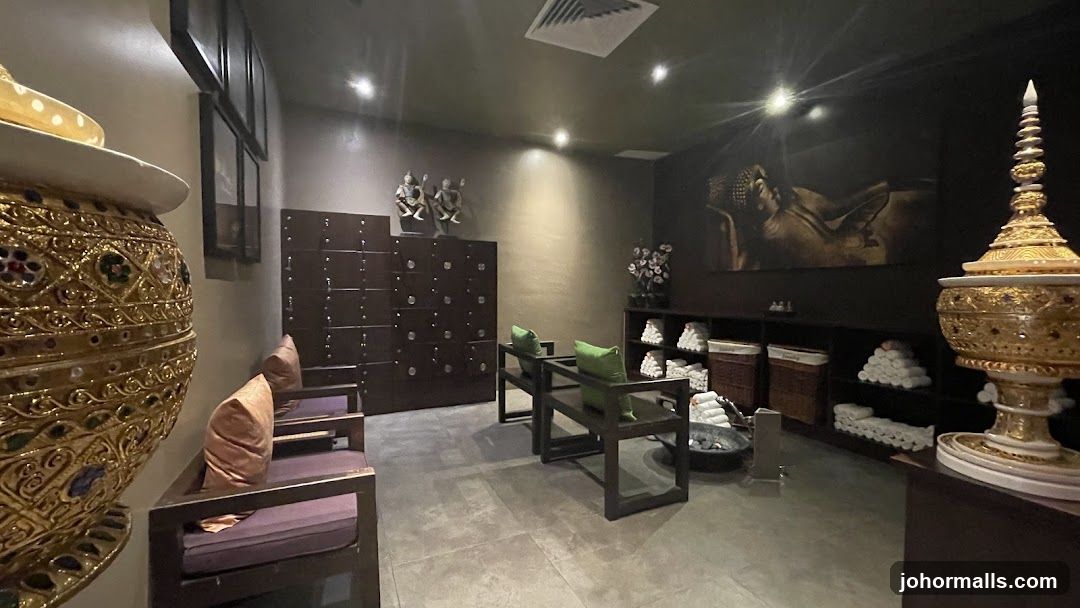 Interior of a wellness or spa space