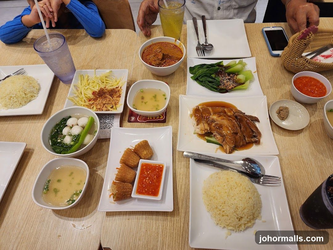 Dining Table with Food