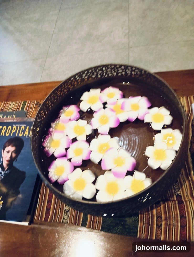 Floating Flowers in Bowl