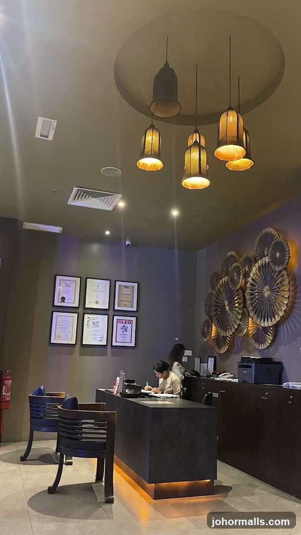Interior reception area