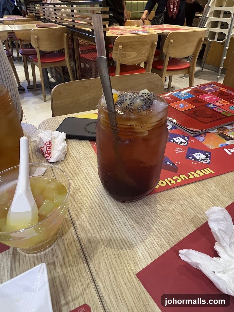 Restaurant Interior Table View