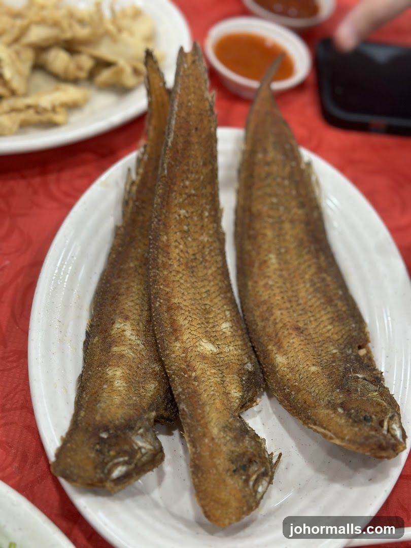 Fried Fish on Plate
