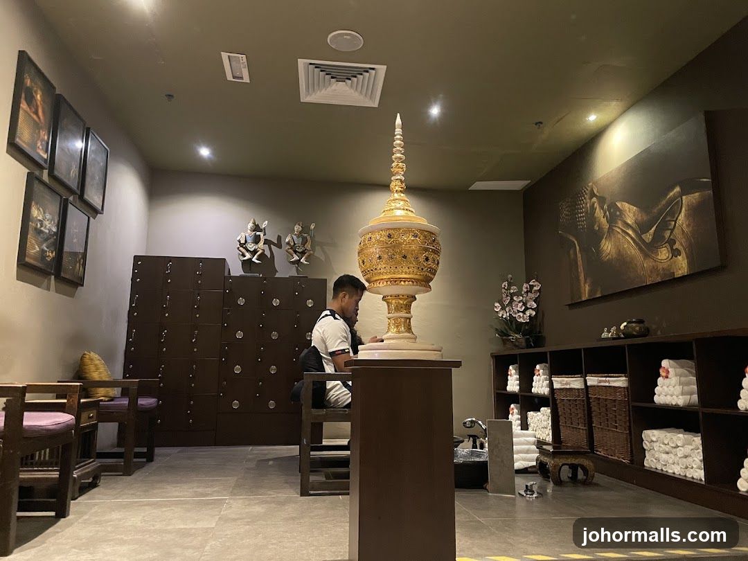 Interior of a wellness or spa facility
