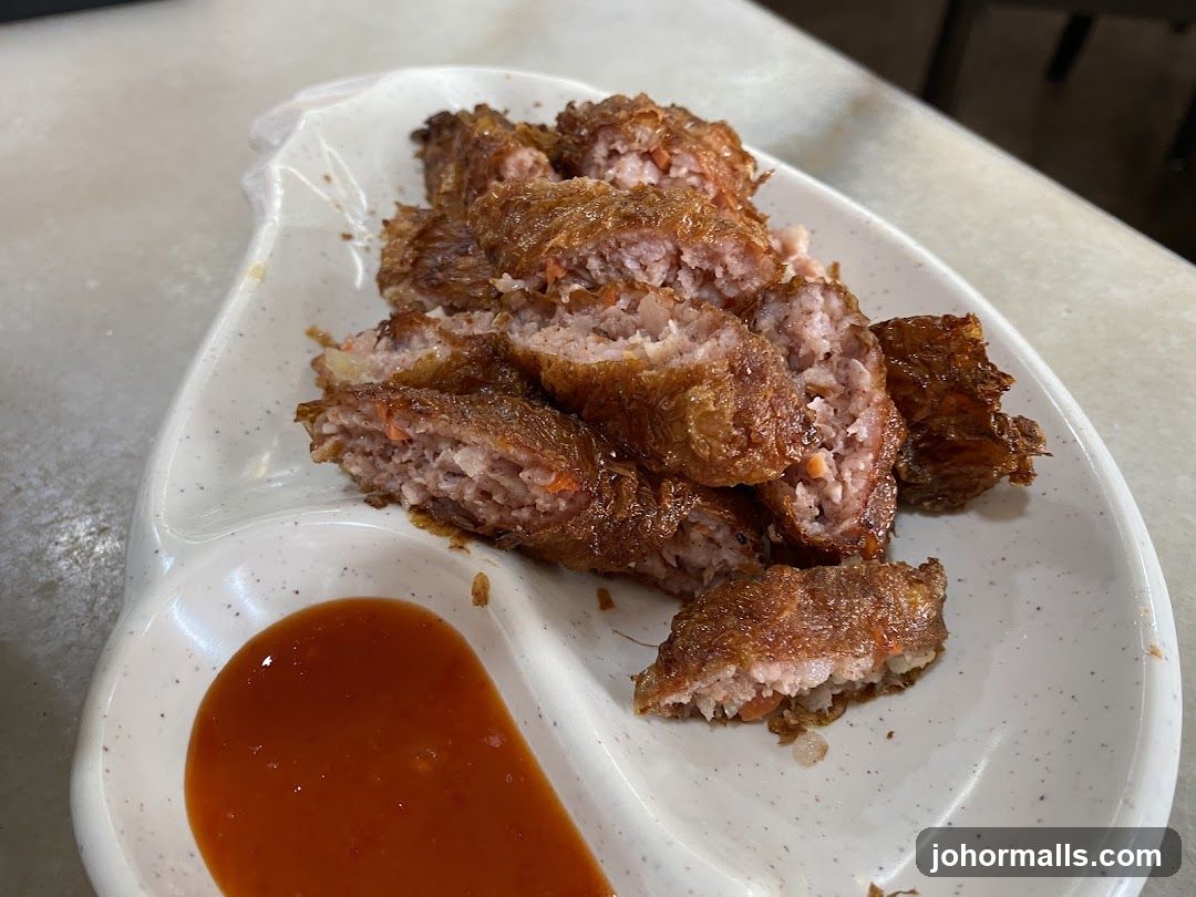 Food served on a plate