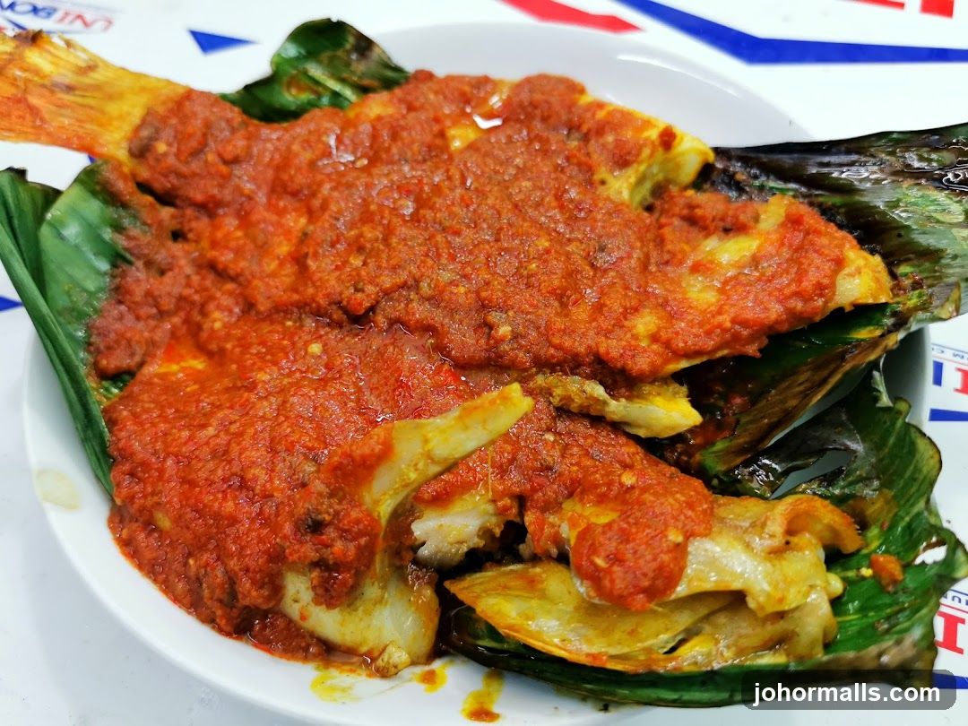 Grilled Fish with Red Sauce