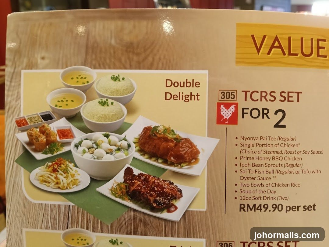 TCRS Set Menu