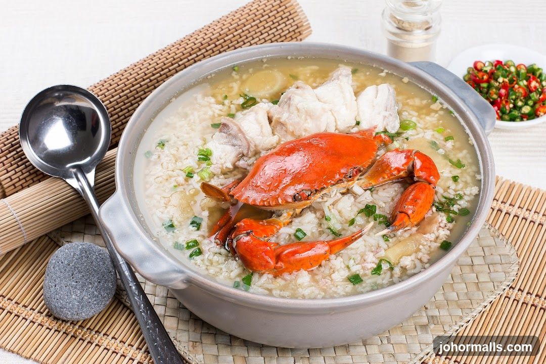 Seafood Porridge with Crab