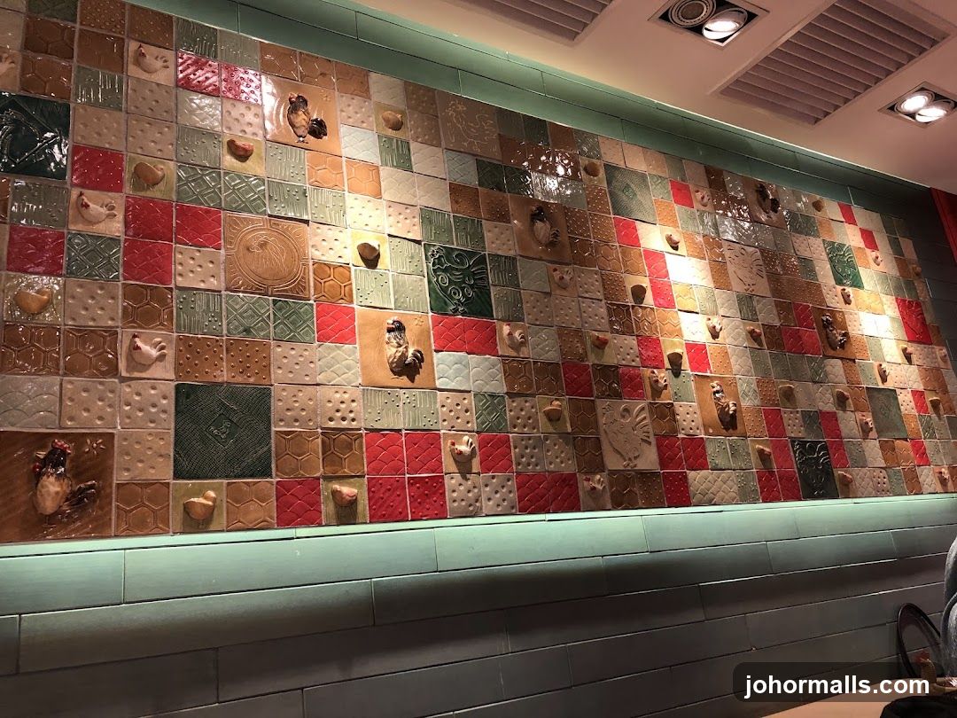 Tiled Wall Interior