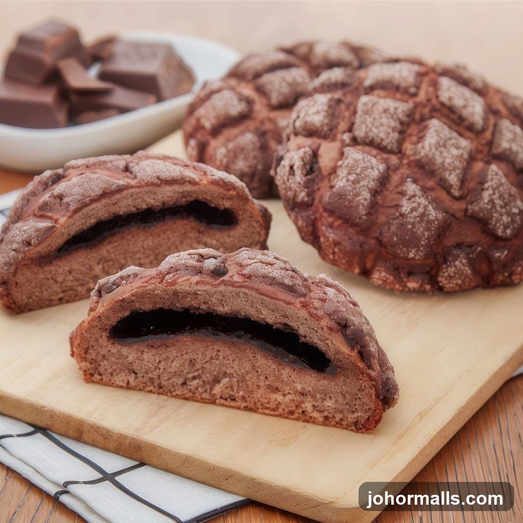Chocolate Bread Display