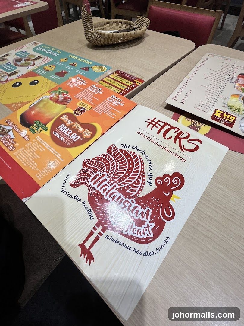 Restaurant Interior with Menus