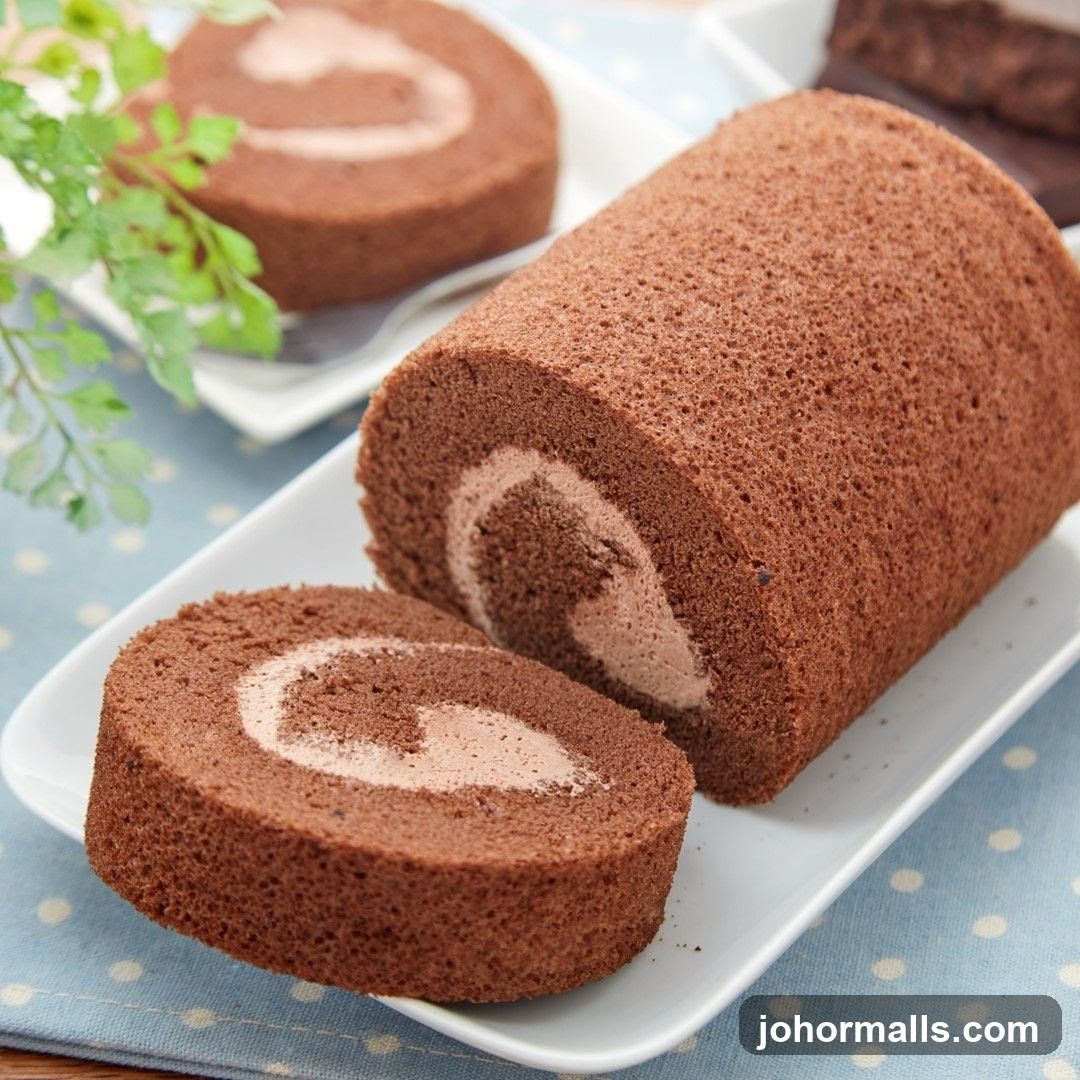 Chocolate Roll Cake