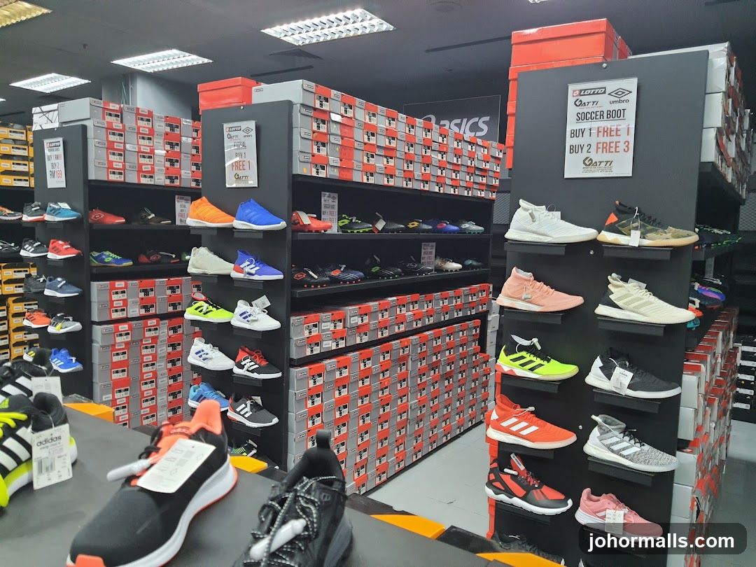Sports Shoe Store Interior