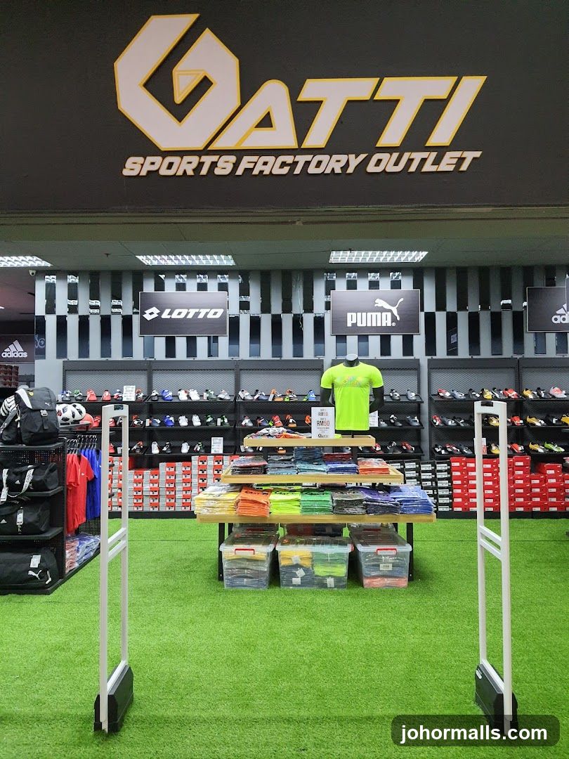 GATTI Sports Factory Outlet Interior