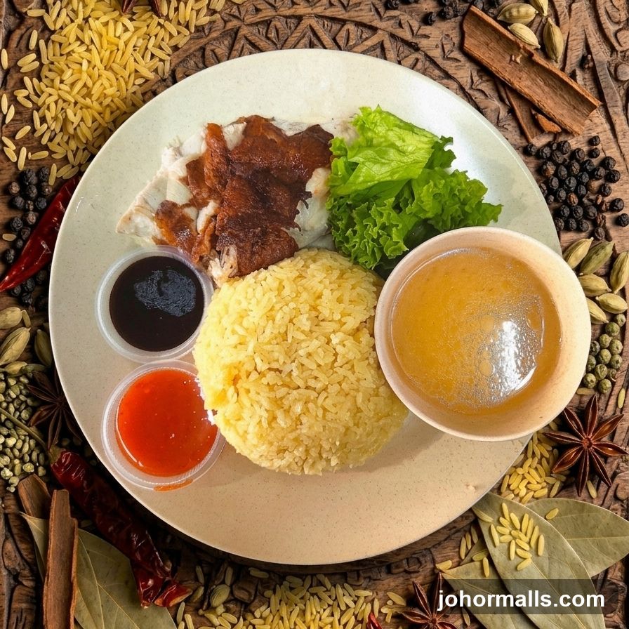 Food Plate with Spices