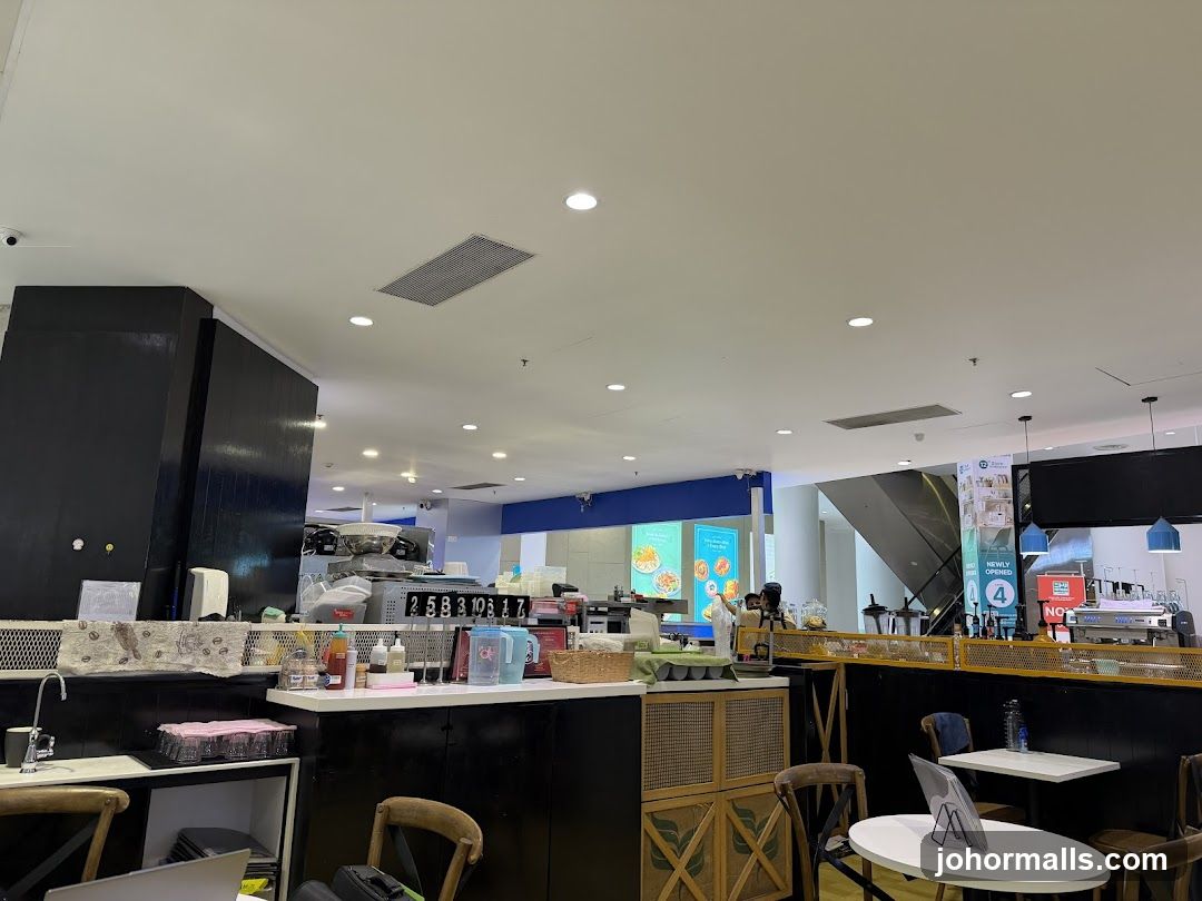 Interior of a café or food establishment