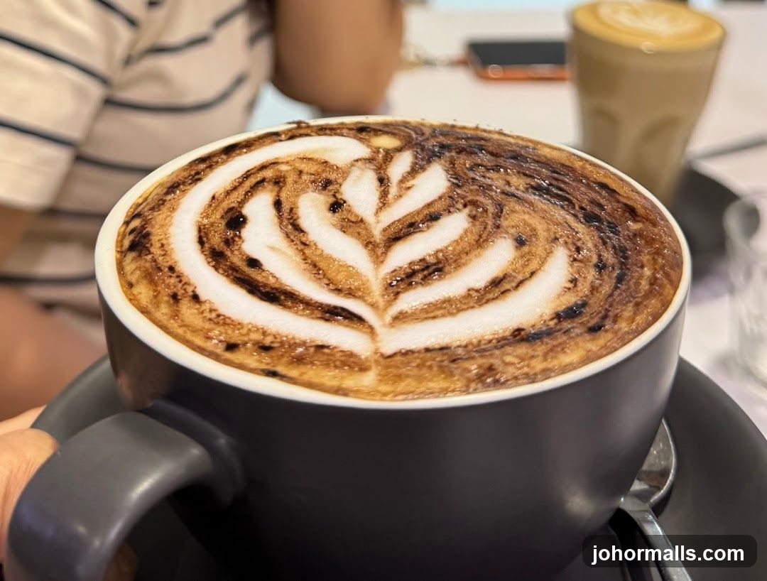Coffee Cup with Latte Art
