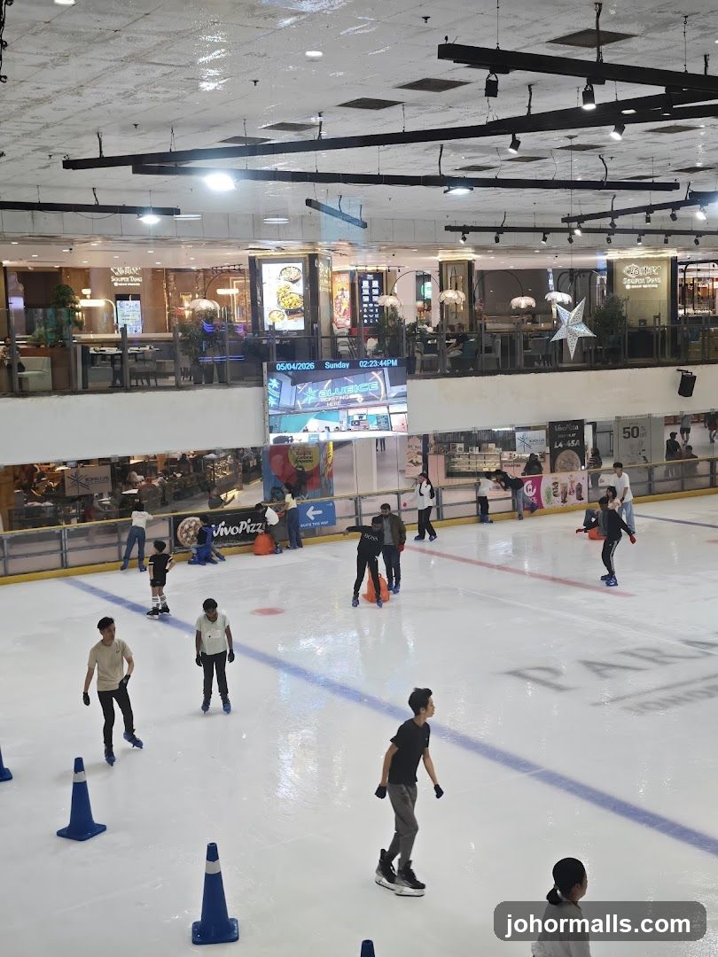 Indoor Ice Rink in Shopping Mall