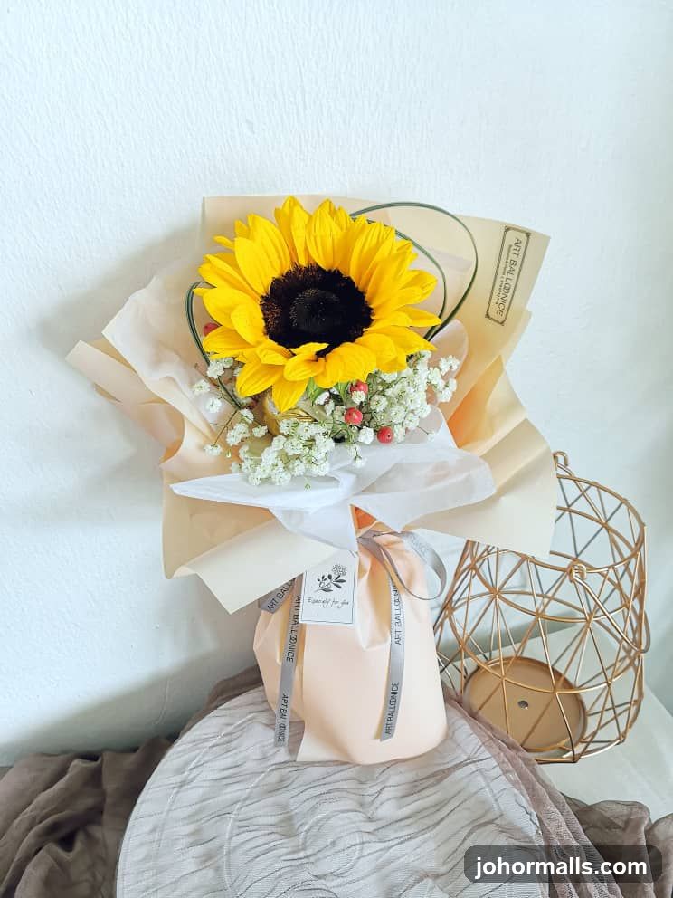 ART BALLOONICE FLORAL JB Eco Botanic Florist (JB-Singapore Same Day Delivery)