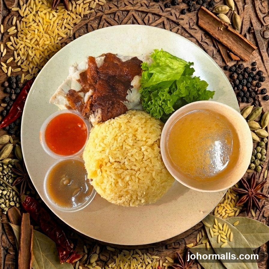 Food Plate with Spices