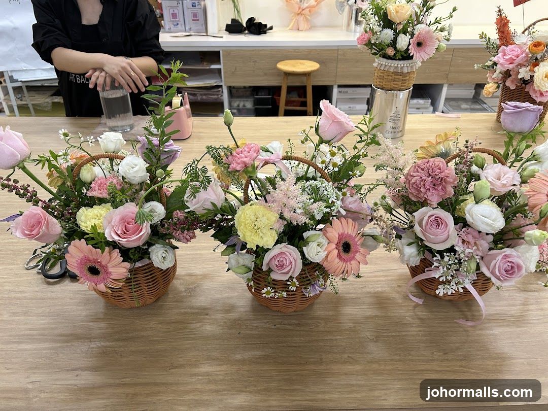 Floral Arrangement Workshop Interior