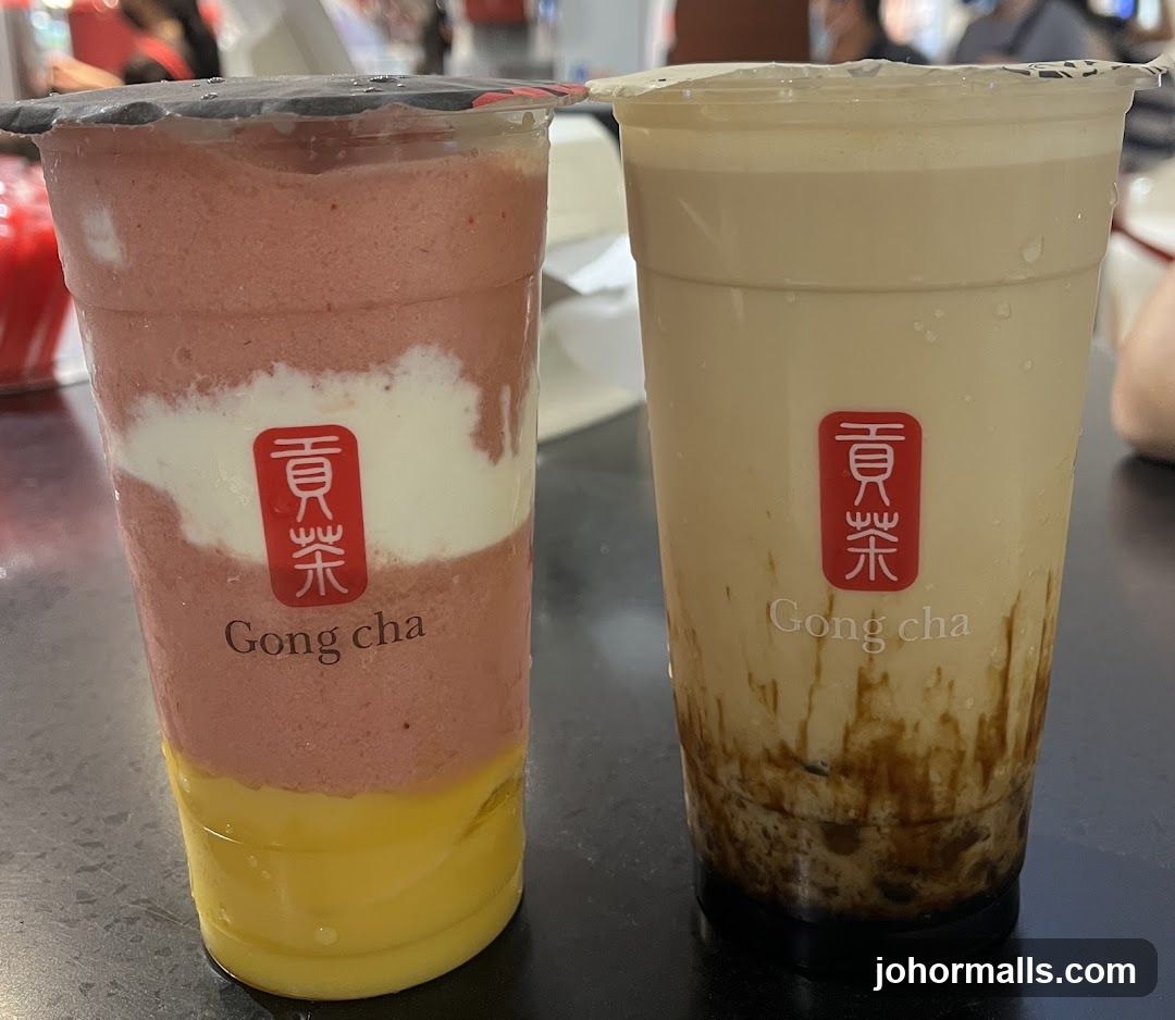 Gong cha beverages