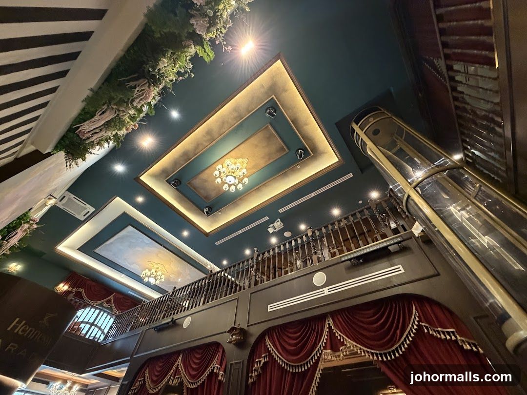 Interior View of Multi-Level Space