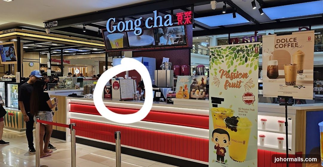 Gong cha storefront interior