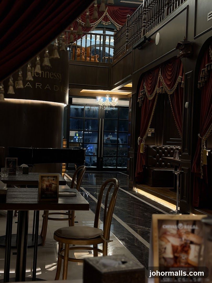 Interior of a luxury bar or restaurant