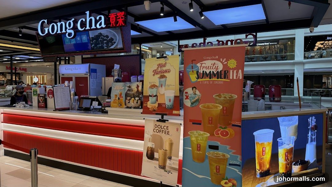 Gong cha storefront interior