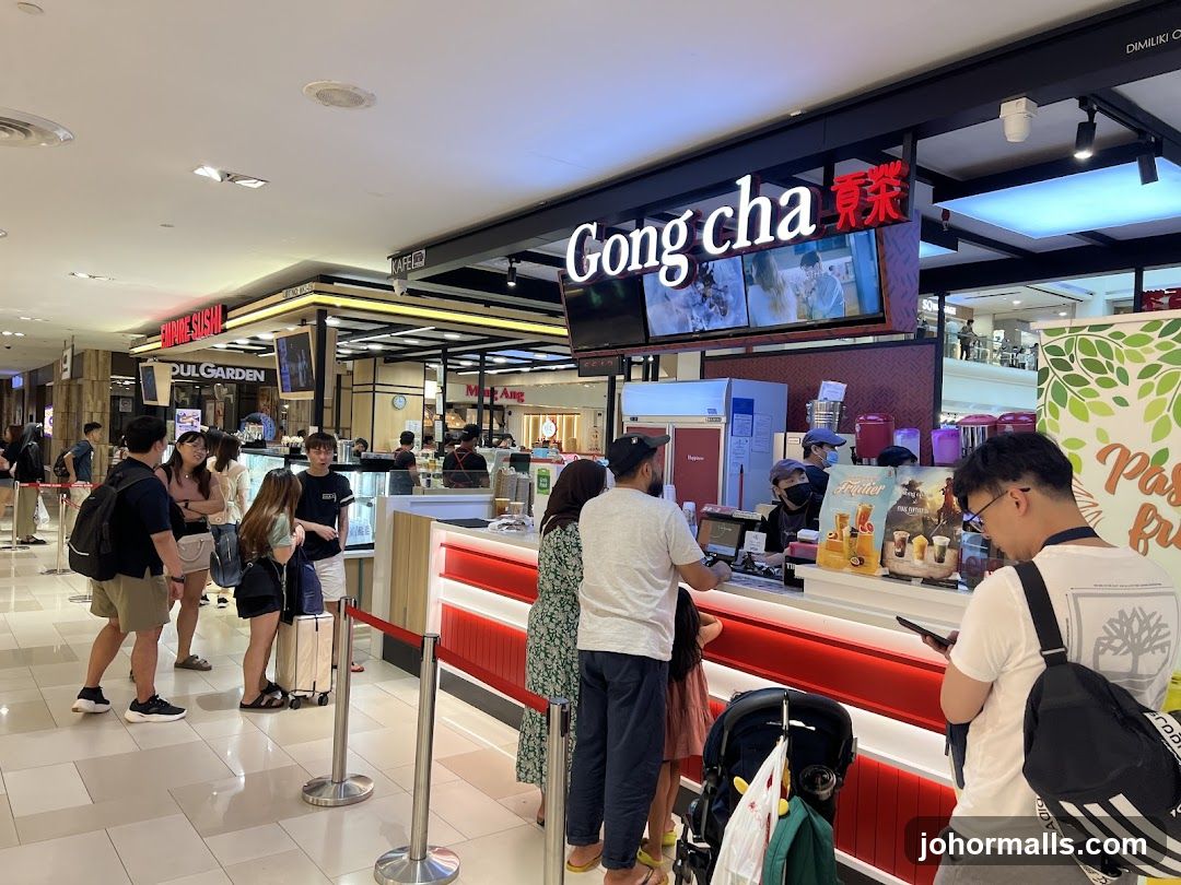 Gong cha storefront interior