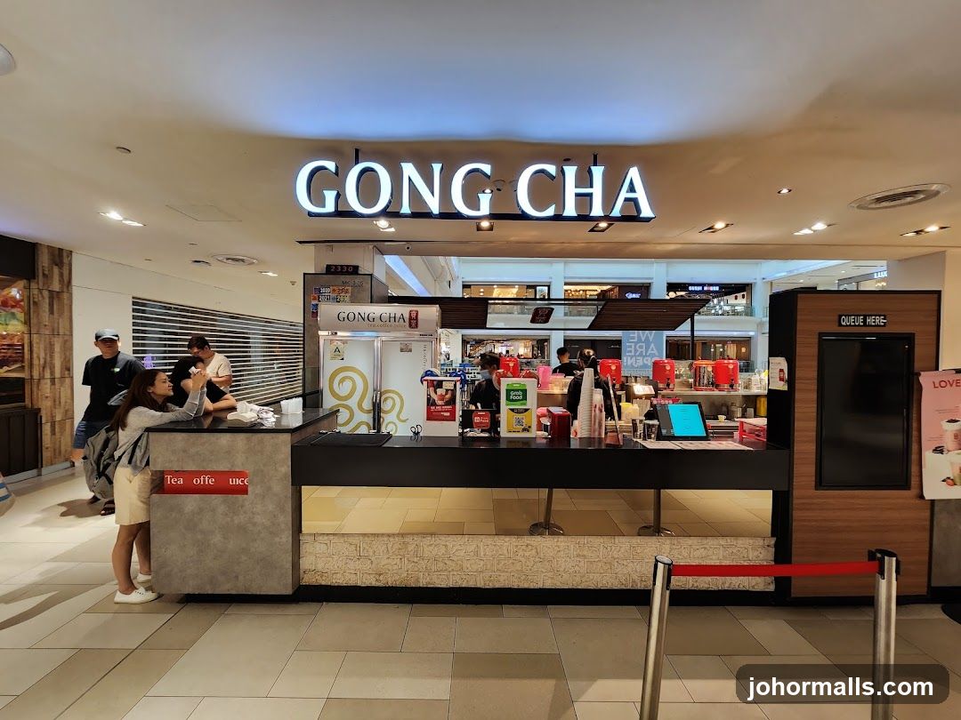 Gong Cha storefront interior
