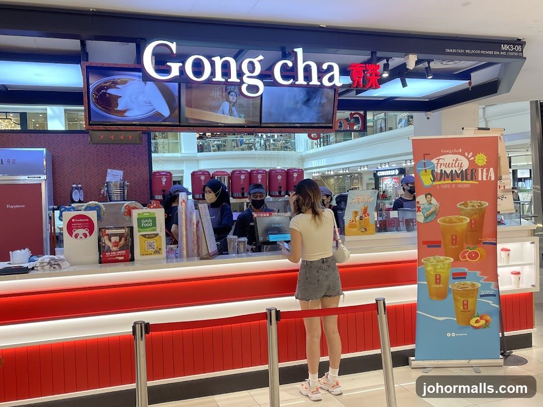 Gong cha storefront interior