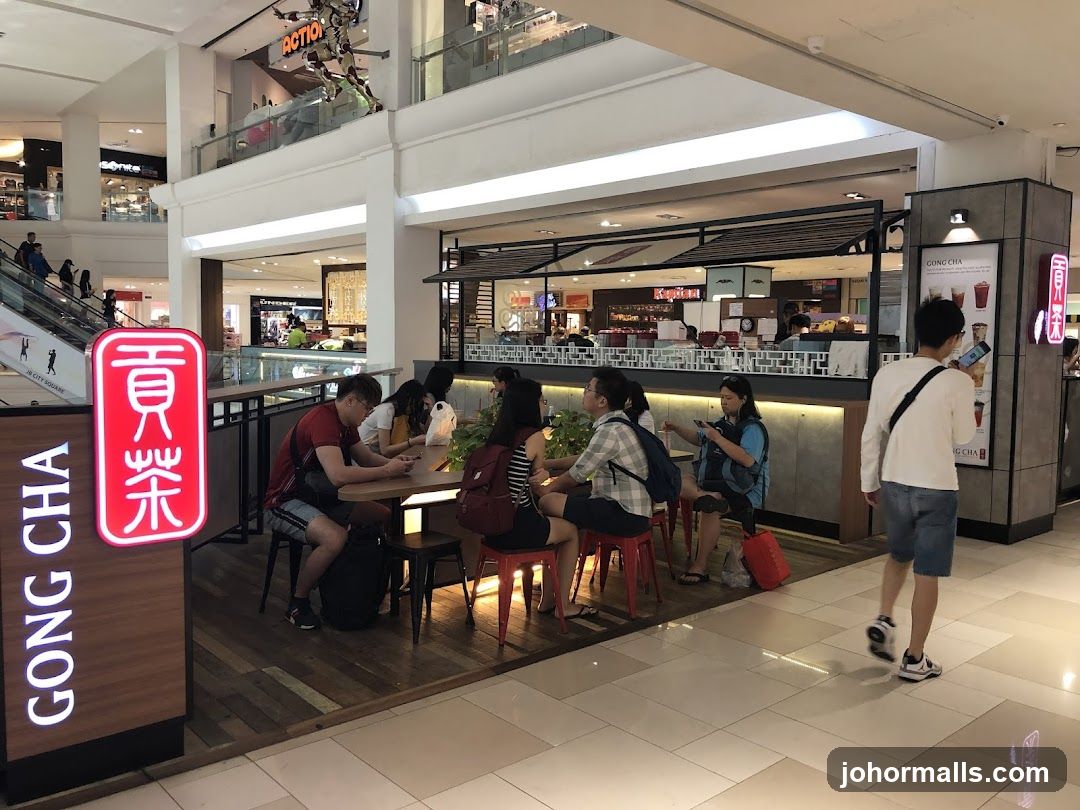 Gong Cha storefront interior view