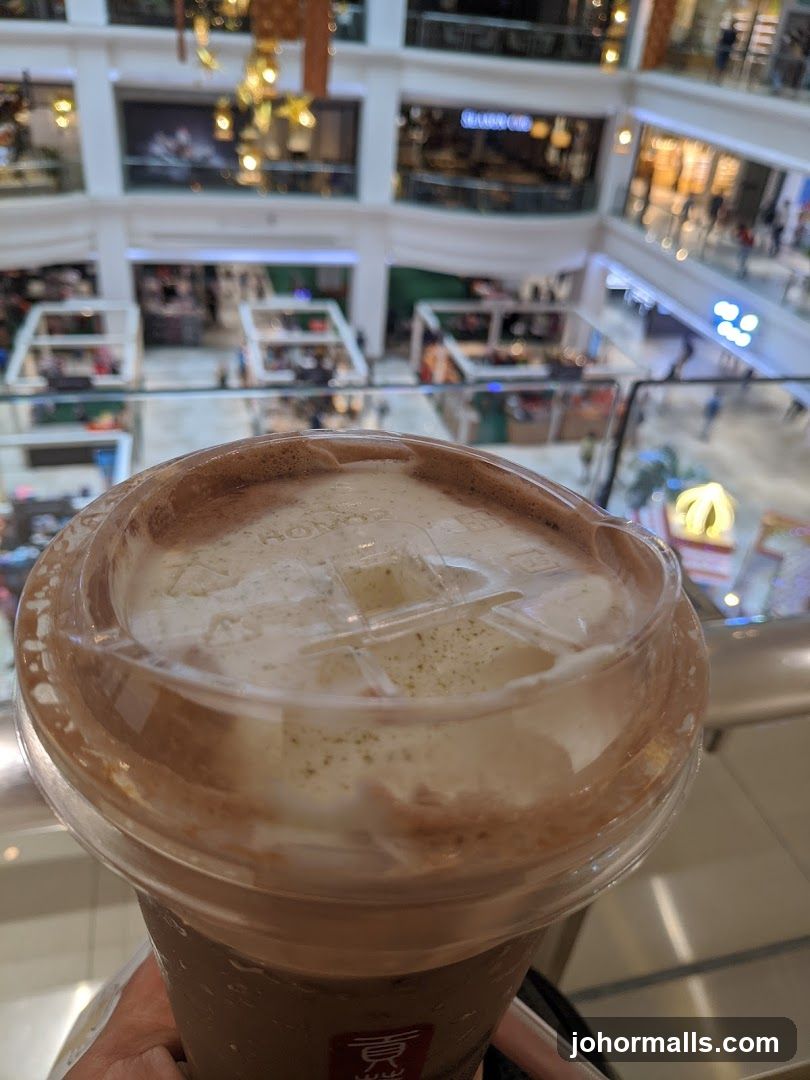 Coffee in Mall Interior