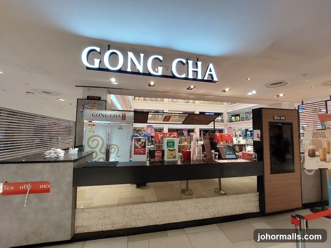 Gong Cha storefront interior