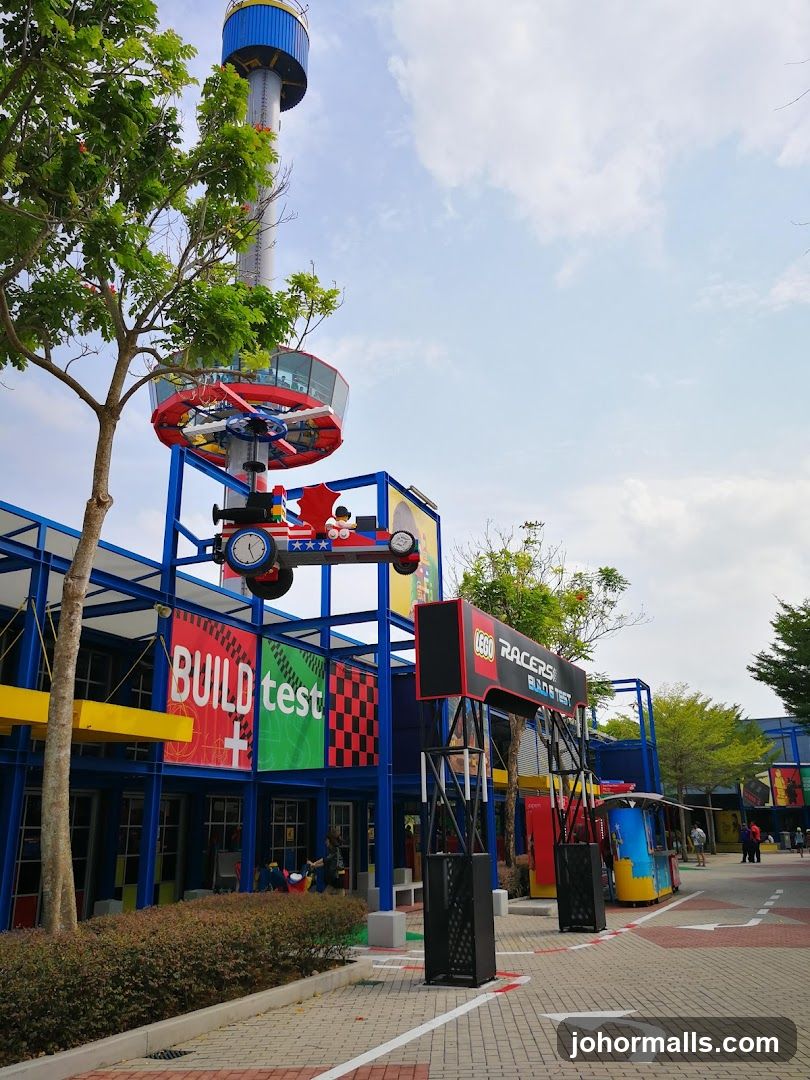 Lego Racers Build & Test Area