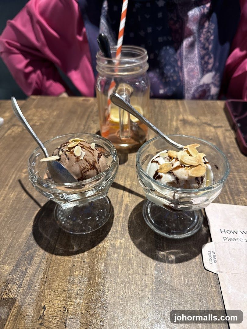 Tabletop Dessert Scene