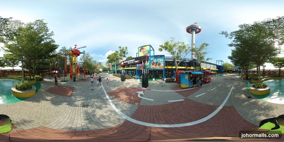 Theme Park Entrance Area