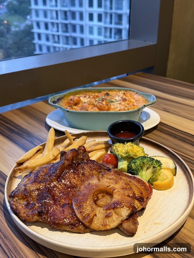 Restaurant Interior Meal Shot