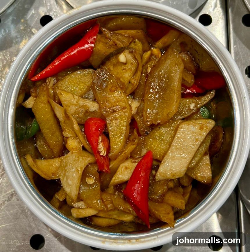 Stir-fried vegetables in a bowl