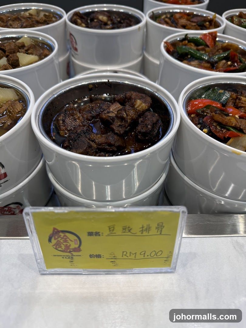 Food Display in Restaurant