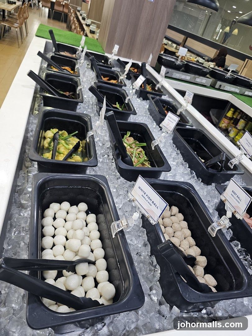 Food Display in Restaurant