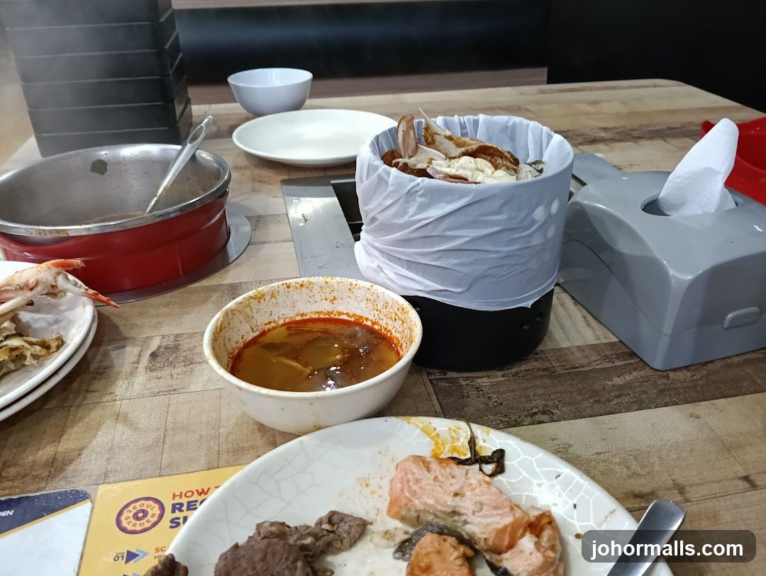 Restaurant Interior Table Scene