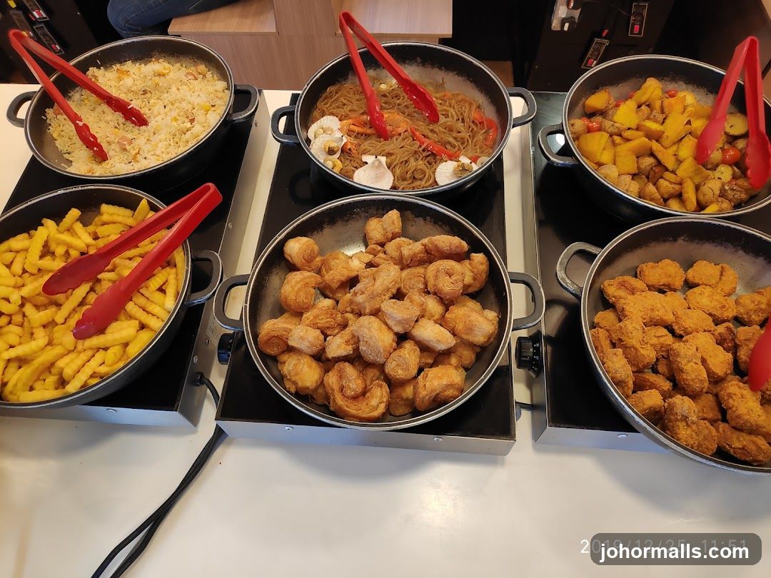 Food buffet display