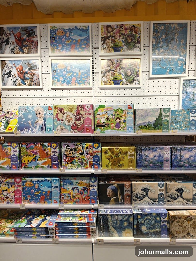 Puzzle Display Shelf
