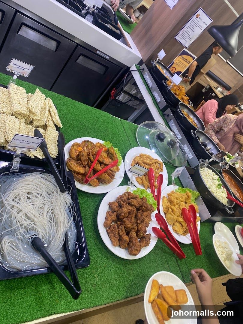 Food buffet display