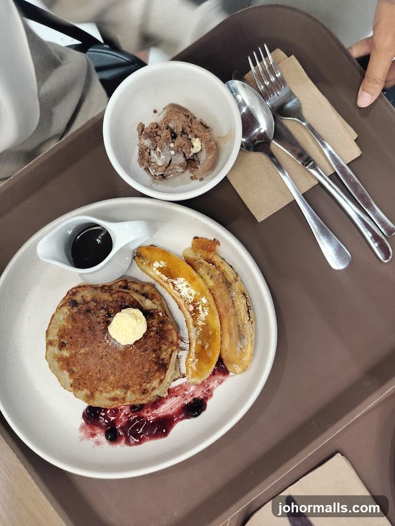 Breakfast Plate on Tray