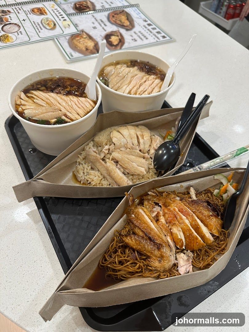 Food Order at Restaurant Counter